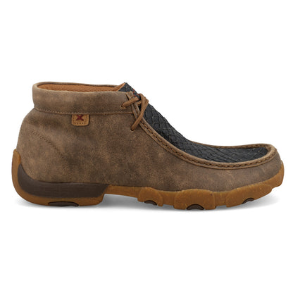 Twisted X MDM0101 Men's Chukka Black & Bomber Driving Moc