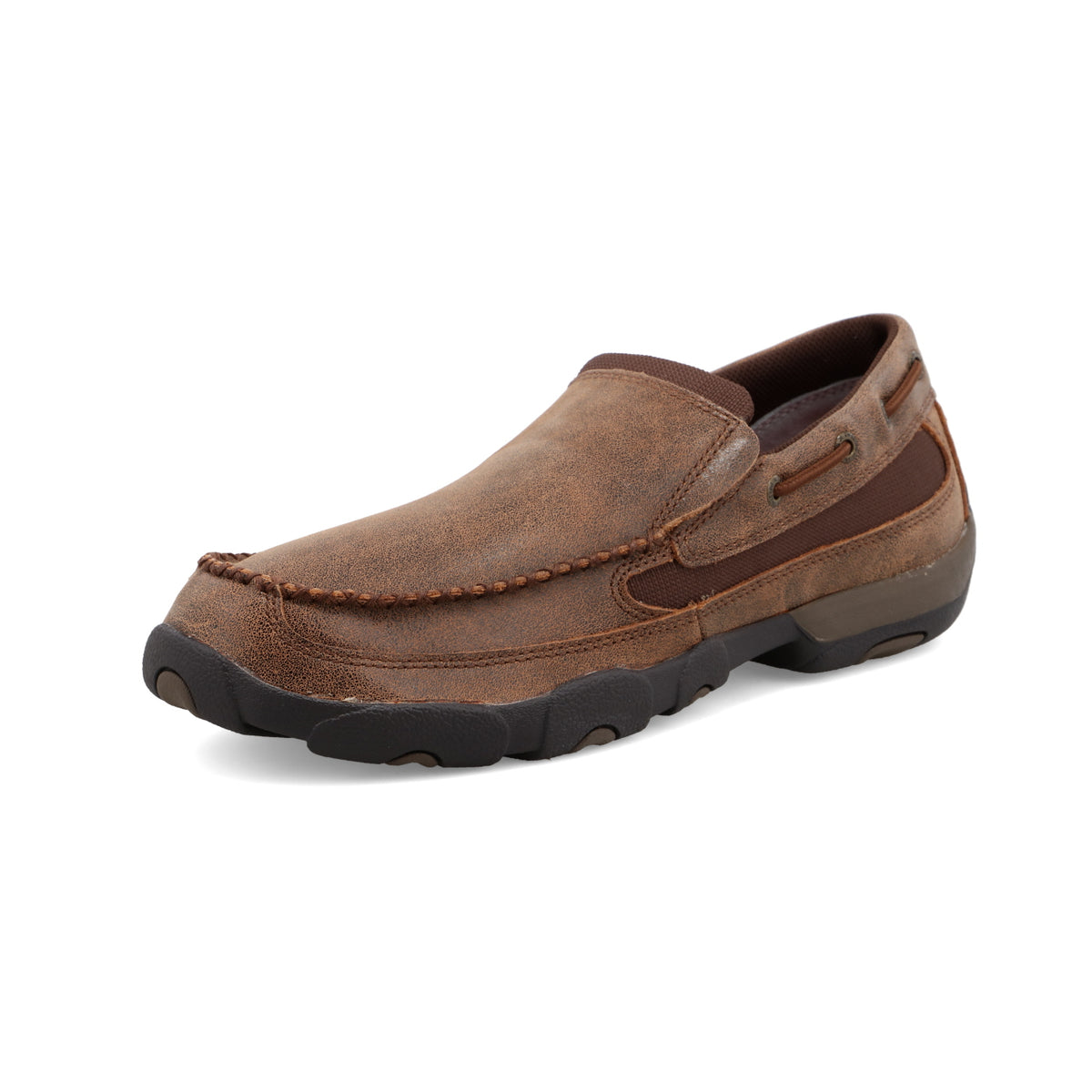 Twisted X MDMS009 Slip-On Driving Moc - Brown