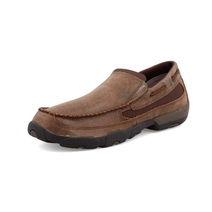 Twisted X MDMS009 Slip-On Driving Moc - Brown