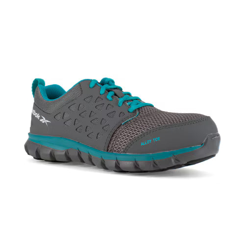 Reebok RB045 Sublite Cushion Static Dissipative Alloy Toe Grey / Turquoise