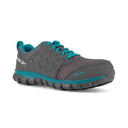 Reebok RB045 Sublite Cushion Static Dissipative Alloy Toe Grey / Turquoise