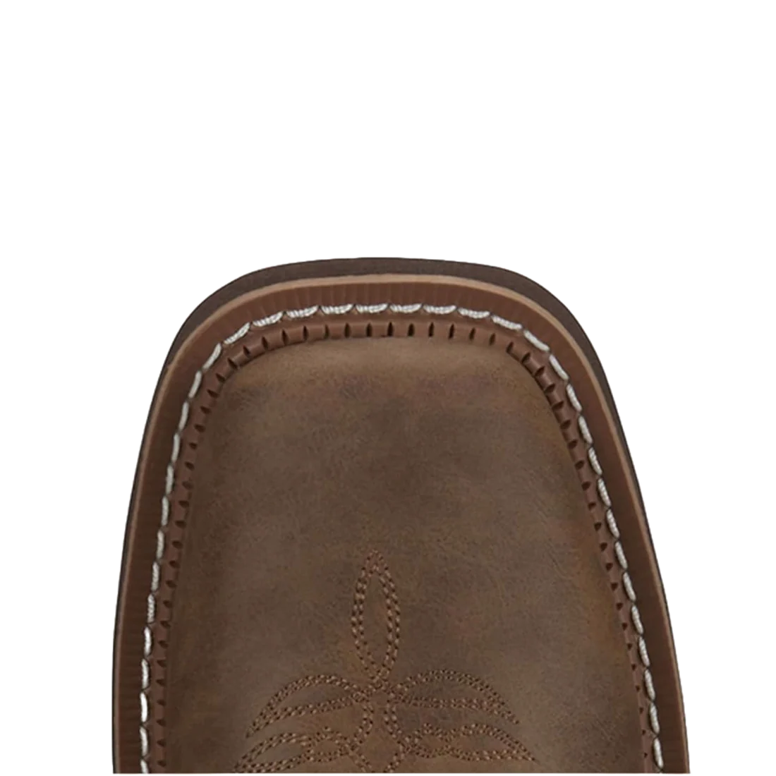 Justin GY9542 Sunny Chocolate Cowhide Wide Square Toe
