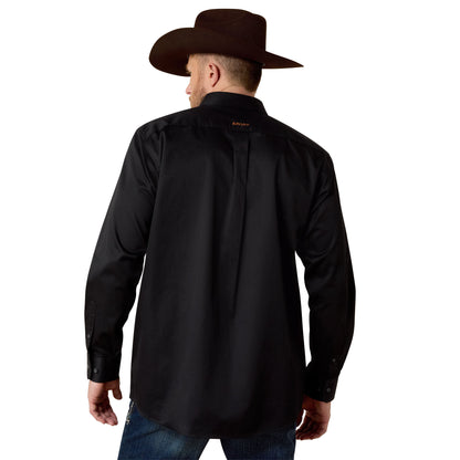 Ariat 10000502 Bold Twill Classic Long Sleeve Shirt Black