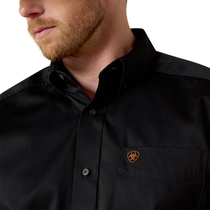 Ariat 10000502 Bold Twill Classic Long Sleeve Shirt Black