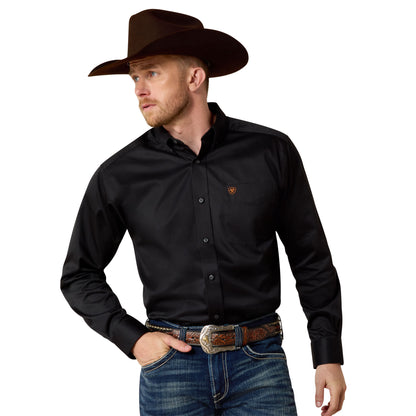 Ariat 10000502 Bold Twill Classic Long Sleeve Shirt Black