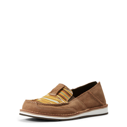 Ariat 10027353 WMS CRUISER DRK TAN/MUSTARD NAVAJO