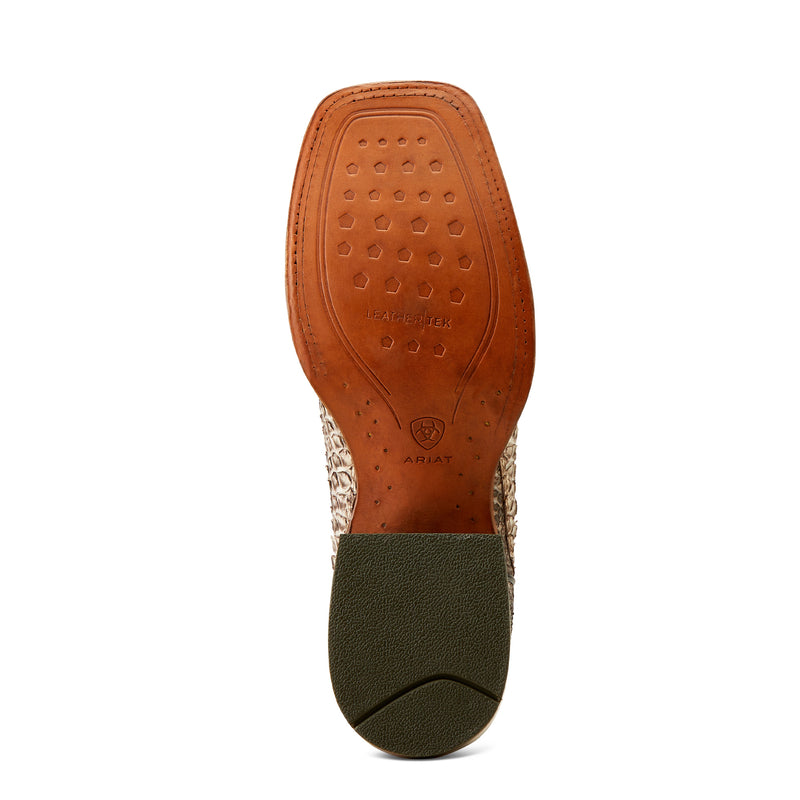 Ariat 10047081 Dry Gulch Tan Python Ancient Black