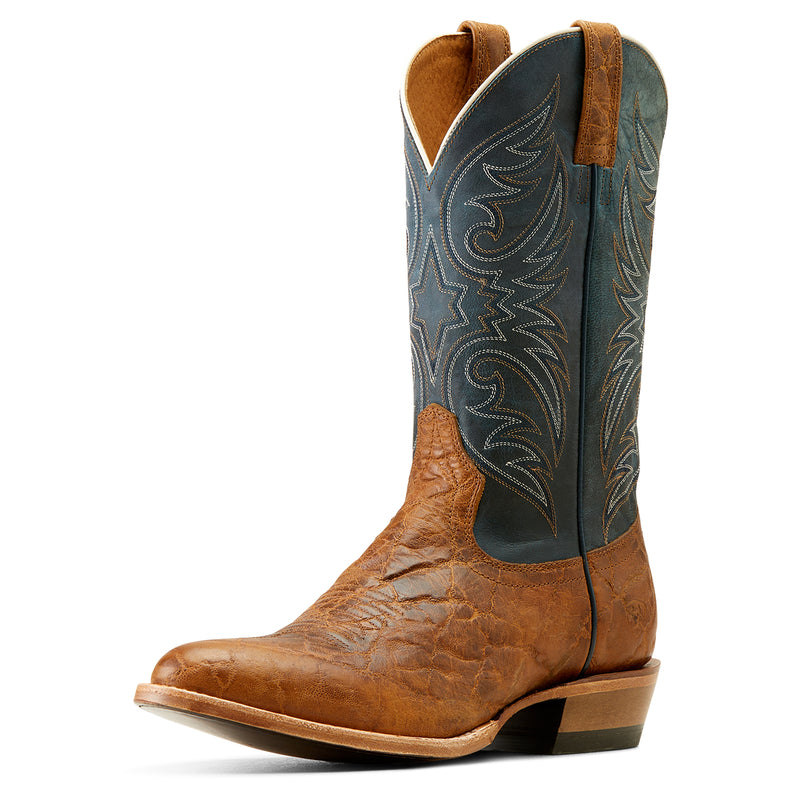 Ariat 10050932 Bankroll Smokehouse Ocean Blue Western boot