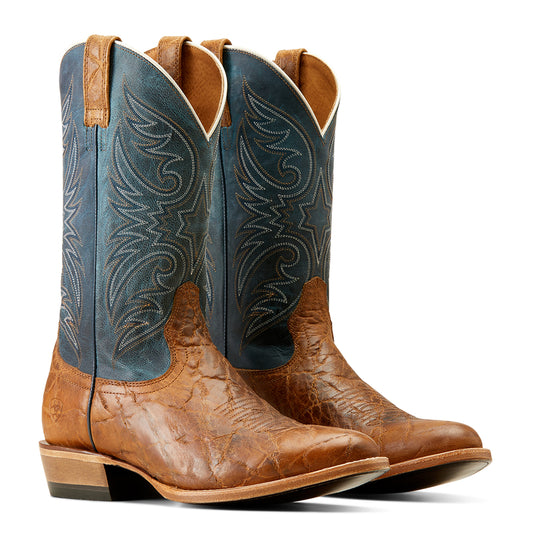 Ariat 10050932 Bankroll Smokehouse Ocean Blue Western boot