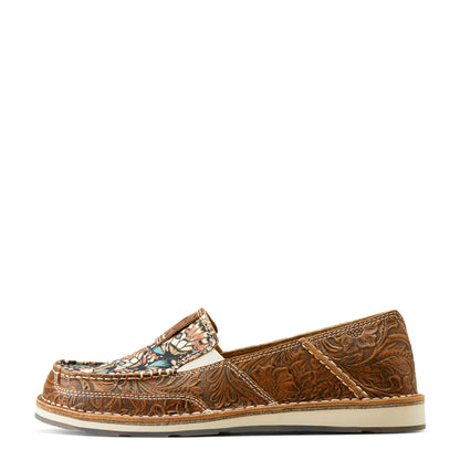 Ariat 10050960 Cruiser Shoe BROWN FLORAL EMBOSS