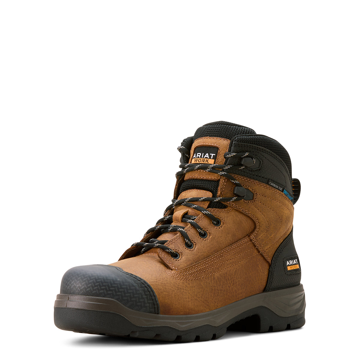 Ariat 10054291 Turbo Duratread XTR 6" Waterproof Carbon Toe Work Boot Natural Brown