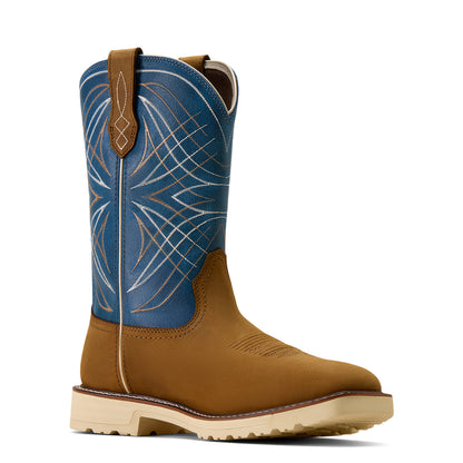Ariat 10060893 Activator H20 Steel Toe Dusted Brown / Basin Blue
