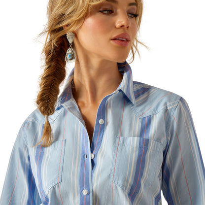 Ariat 10055208 REAL Billie Jean Shirt SUMMER STRIPE