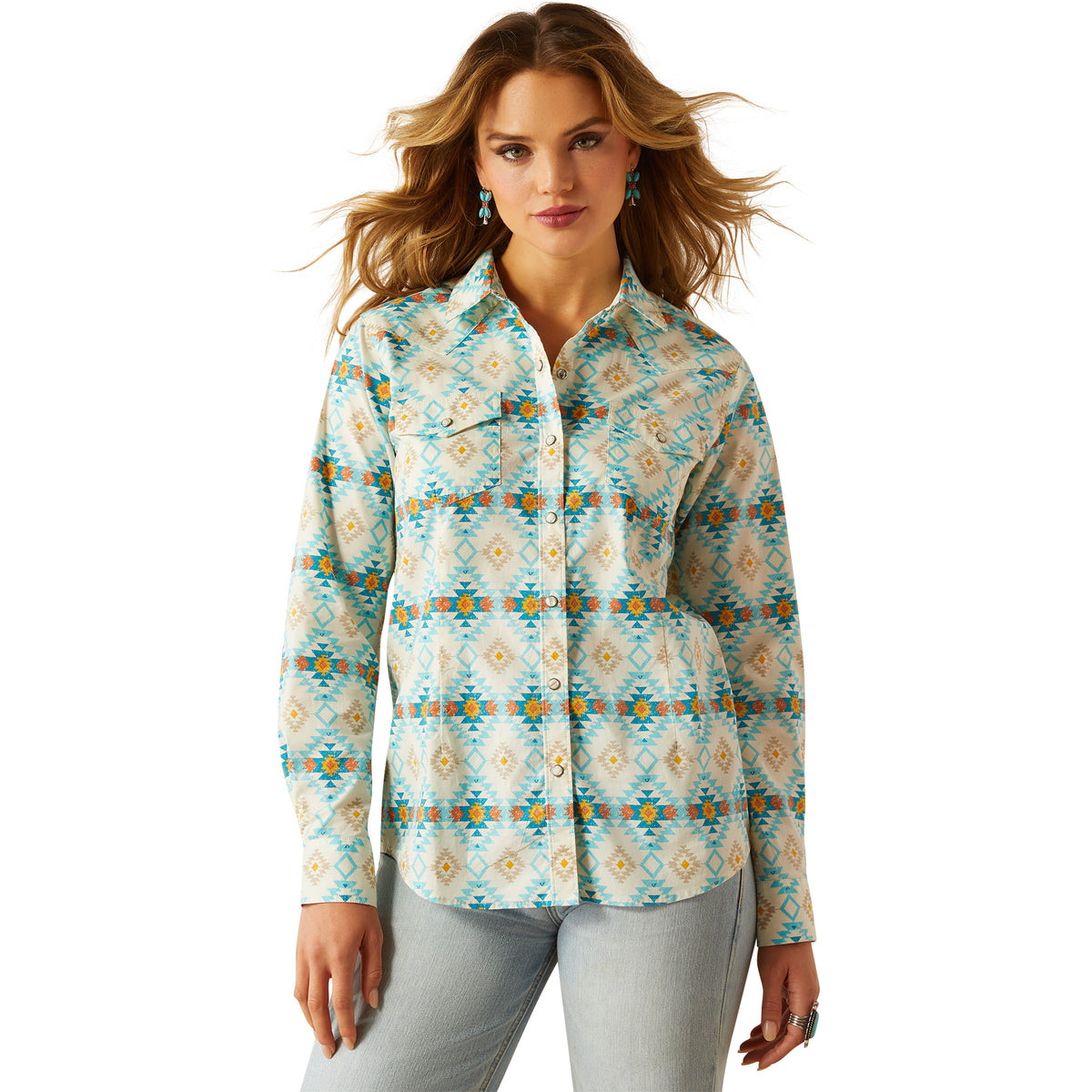 Ariat 10060382 Everyday Western Shirt CAYO PRINT