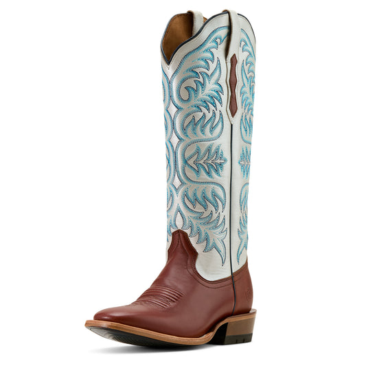 Ariat 10061329 Futurity Blanche French Toe Western Boot DARK COGNAC