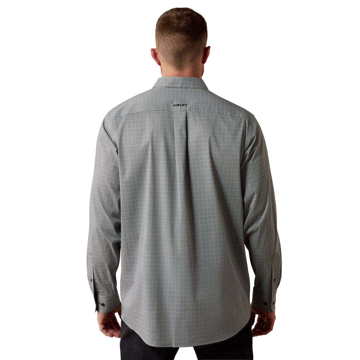 Ariat 10073895 Everything Classic Fit Shirt BLACK MINI MEDALLION