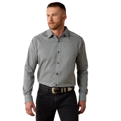 Ariat 10073895 Everything Classic Fit Shirt BLACK MINI MEDALLION