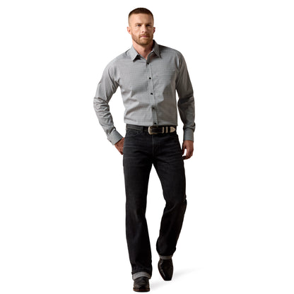 Ariat 10073895 Everything Classic Fit Shirt BLACK MINI MEDALLION