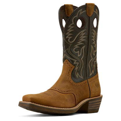 Ariat 10074219 Heritage Roughstock Status Brown / Chocolate Smoke