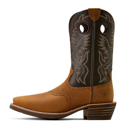 Ariat 10074219 Heritage Roughstock Status Brown / Chocolate Smoke