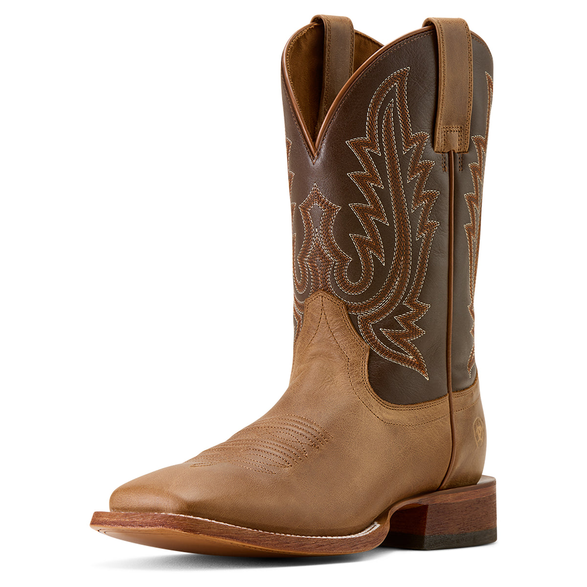 Ariat 10074250 County Roads Wheat Tan Santa Fe Brown Leather Sole Boot