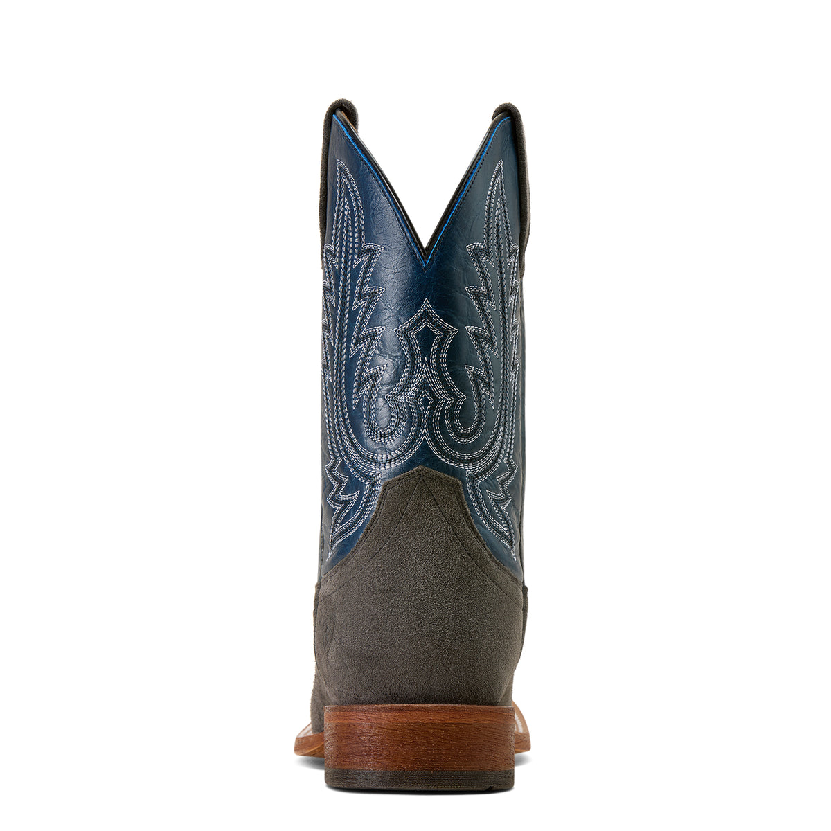 Ariat 10074253 County Roads Wide Square Toe Cowboy Boot IRON GREY