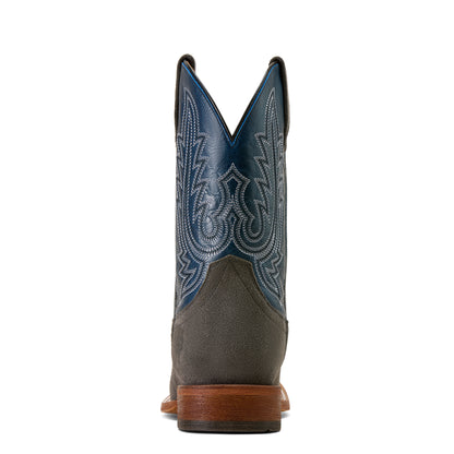 Ariat 10074253 County Roads Wide Square Toe Cowboy Boot IRON GREY