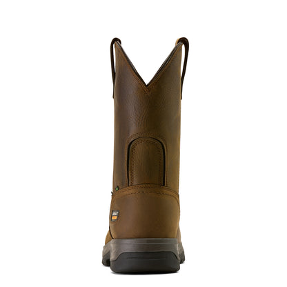 Ariat 10074209 Turbo Duratread Pull On Static Dissipative Composite Toe Work Boot Dark Brown