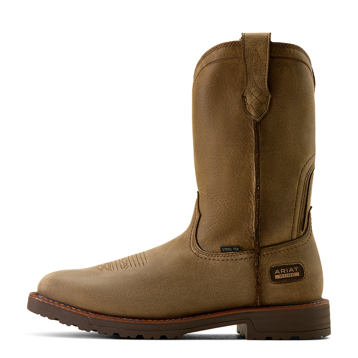 Ariat 10074291 Activator Steel Toe Brown Bomber Wide Square Toe