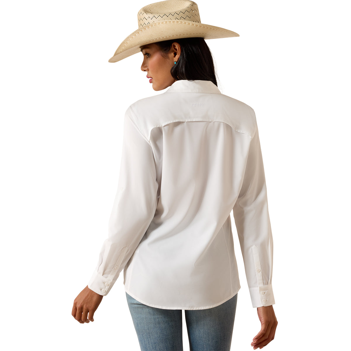 Ariat 10071144 WMS VentTEK Shirt WHITE