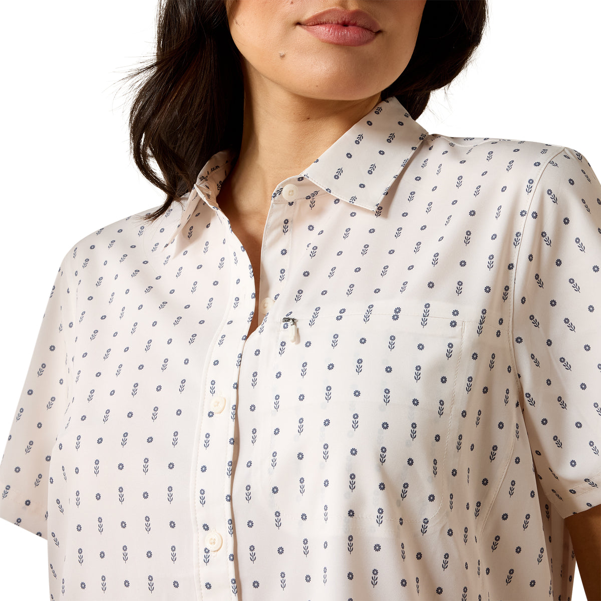 Ariat 10071147 WMS VentTEK Shirt Meadow Dot Print