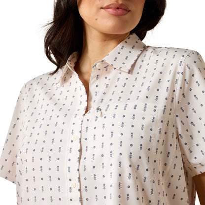 Ariat 10071147 WMS VentTEK Shirt Meadow Dot Print