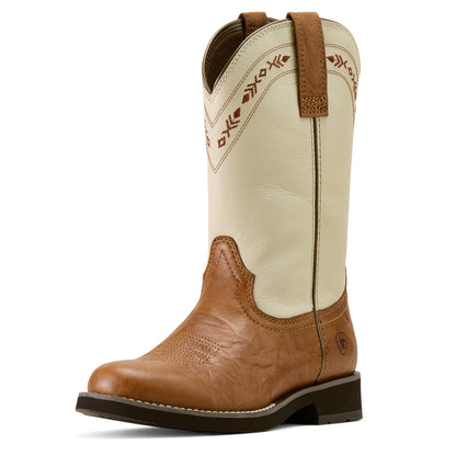 Ariat 10074353 Kearney Round Toe Western Boot BEASTY BROWN