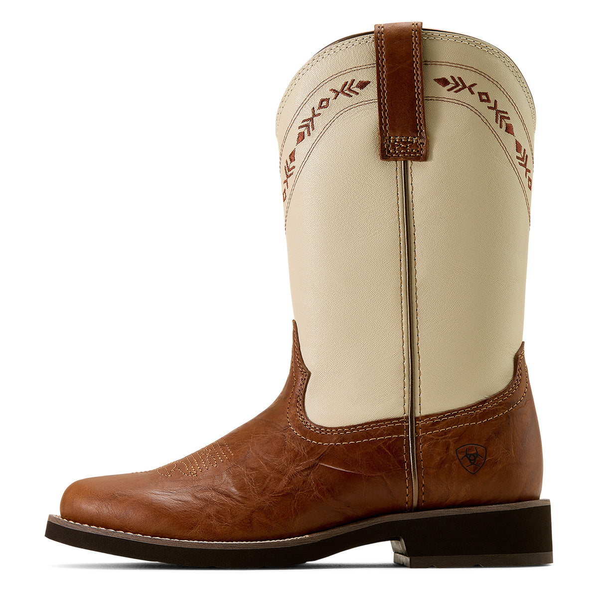 Ariat 10074353 Kearney Round Toe Western Boot BEASTY BROWN