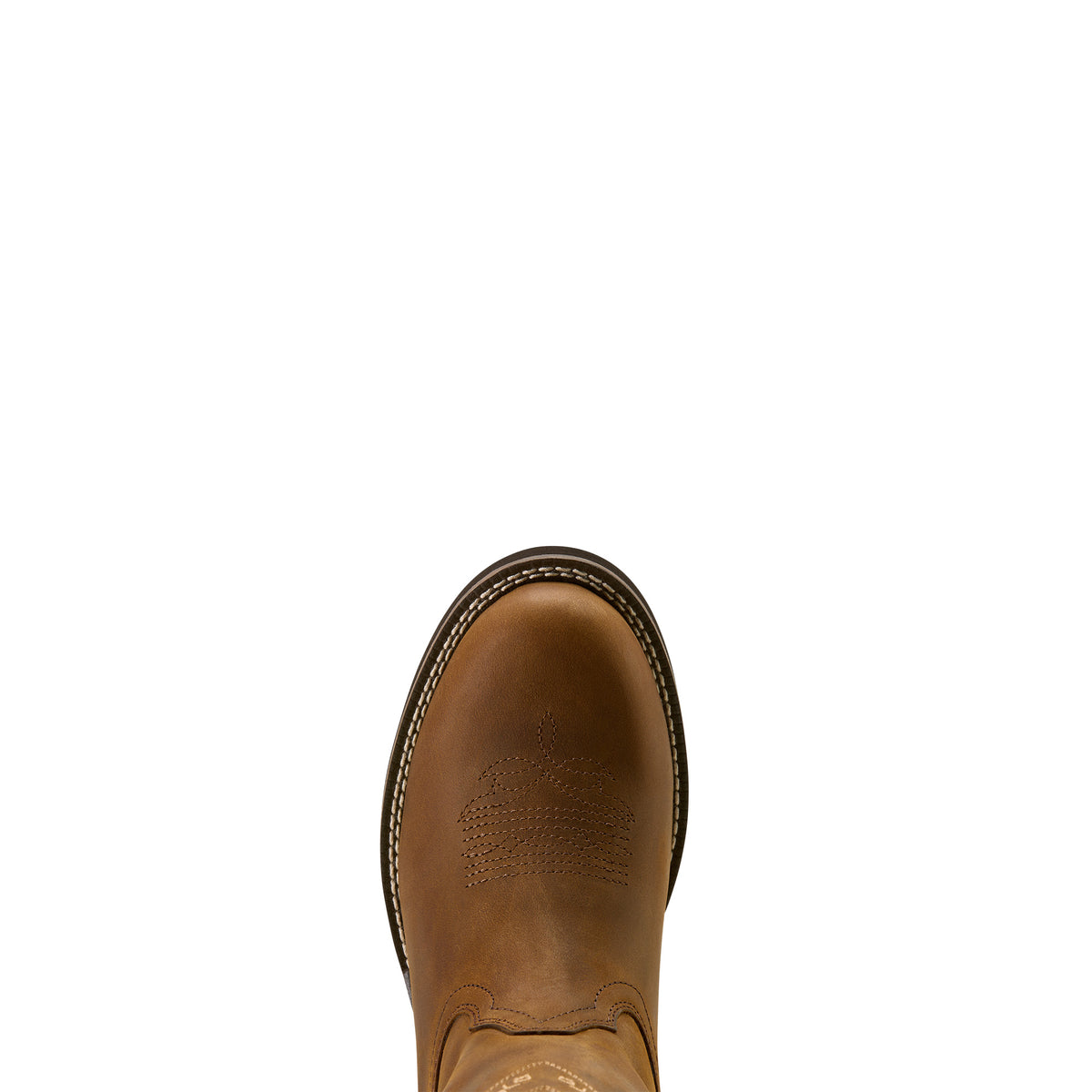 Ariat 10074354 Kearney Round Toe Western Boot Distressed Brown