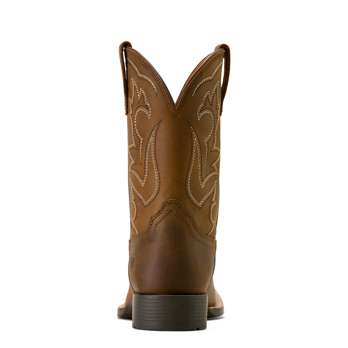 Ariat 10074193 Deer Ridge Wide Square Toe Western Boot DISTRESSED BROWN