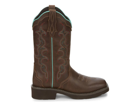 Justin GY2900 Raya Brown Water Buffalo WST Brown / Brown