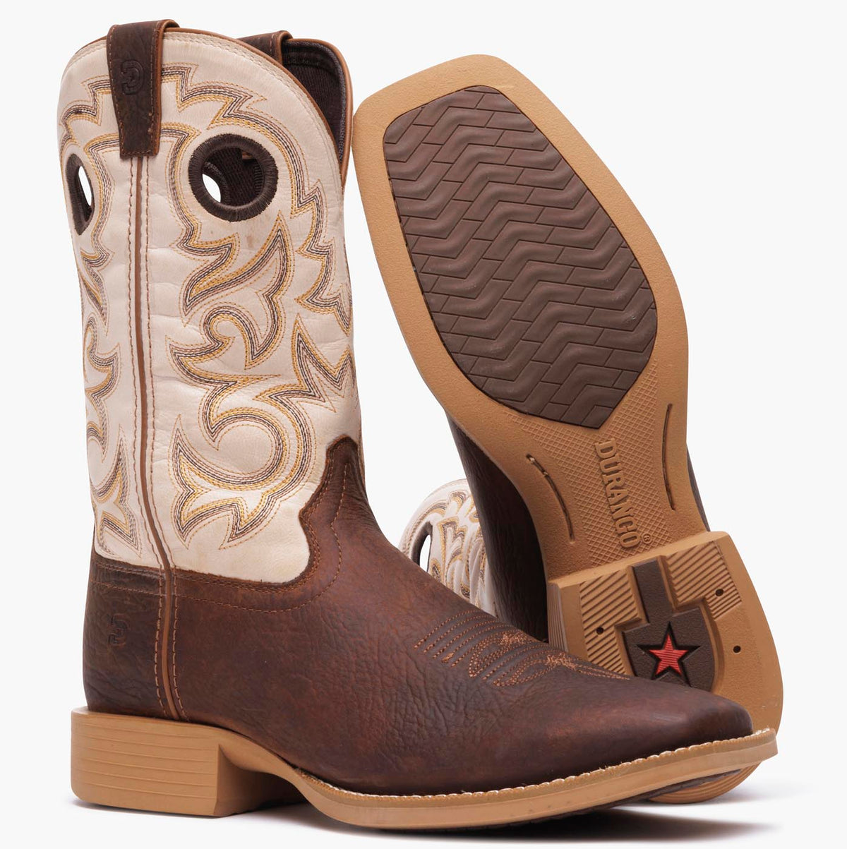 Durango DDB0531 Shyloh White / Brown Western Boot