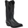 Laredo 68430 LARAMIE Black Buck Lace Snip Toe