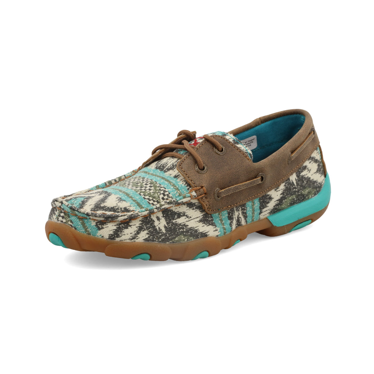 Twisted X WDM0133 Boat Shoe Driving Moc Multi & Bomber