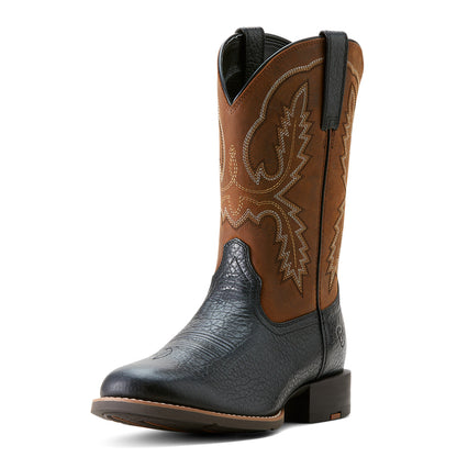 Ariat 10053659 Sport Stratten Black Adobe / Weathered Chestnut