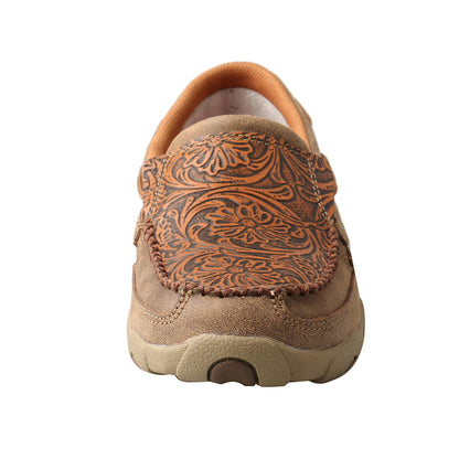 Twisted X WDMS018 Slip-On Driving Moc - Bomber & Tooled