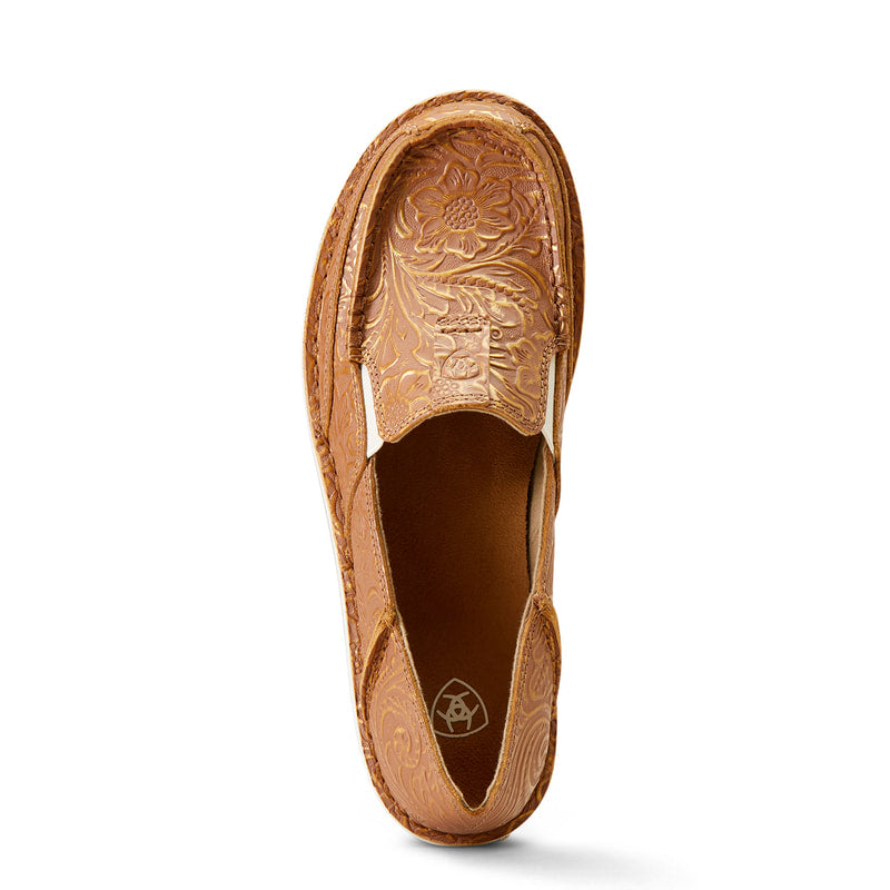 ARIAT 10046920 Womens Cruiser Slip-On Shoe BRONZE BLANKET EMBOSS
