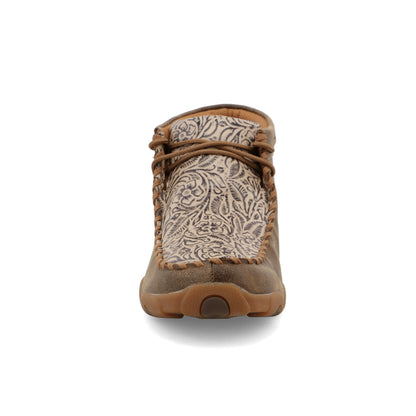 Twisted X WDM0080 Chukka Driving Moc - Bomber & Nude Print