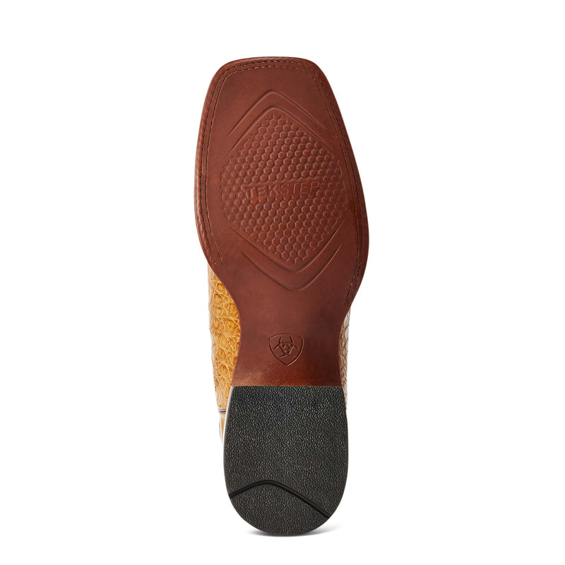 Ariat 10042476 GUNSLINGER WESTERN BOOT HONEYCOMB CAIMAN BELLY