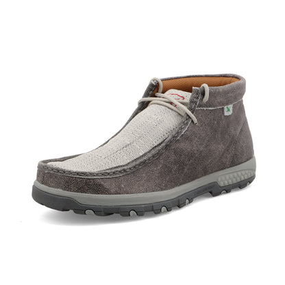 Twisted X MXC0005 Chukka Driving Moc Grey & Light Grey