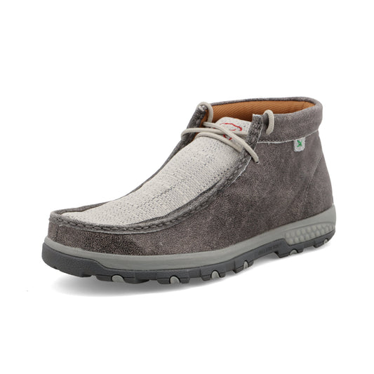 Twisted X MXC0005 Chukka Driving Moc Grey & Light Grey