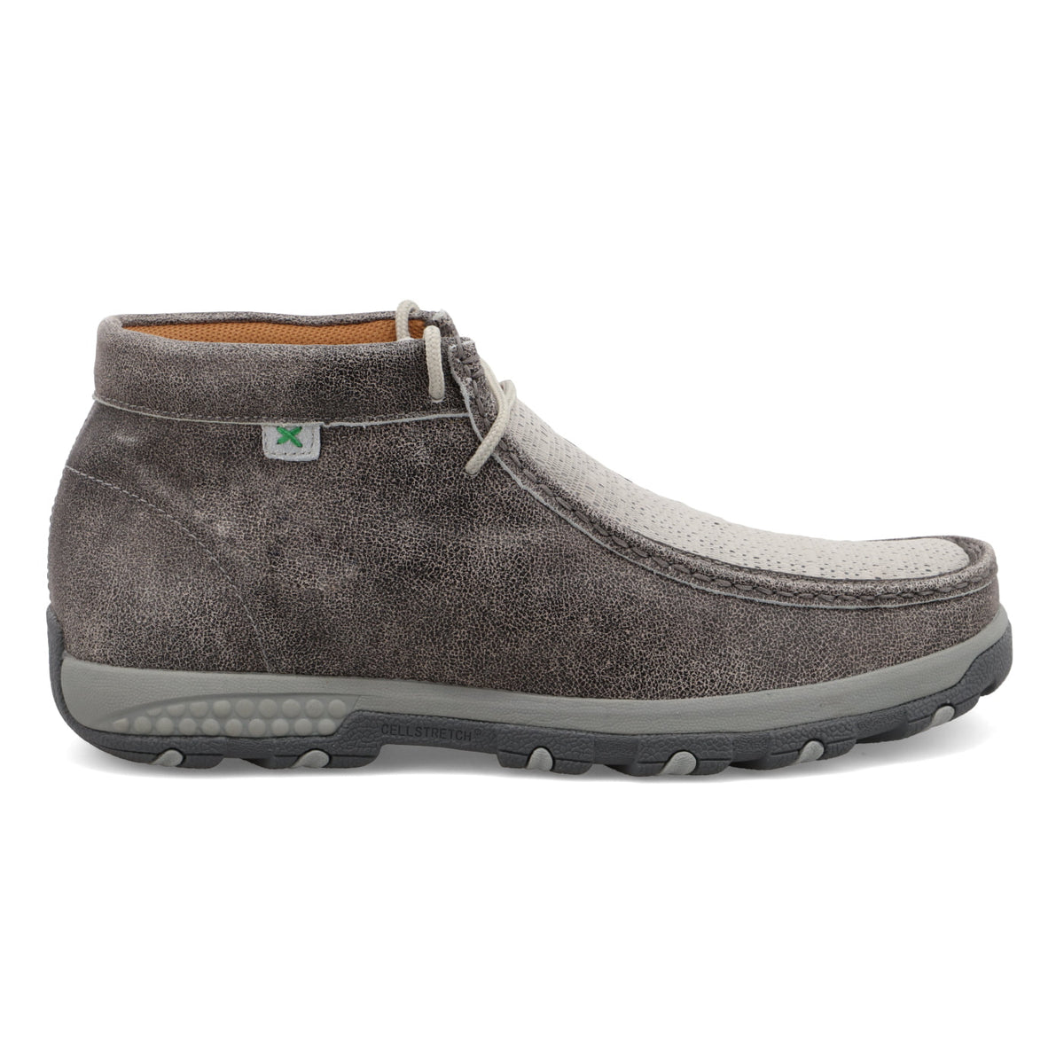 Twisted X MXC0005 Chukka Driving Moc Grey & Light Grey