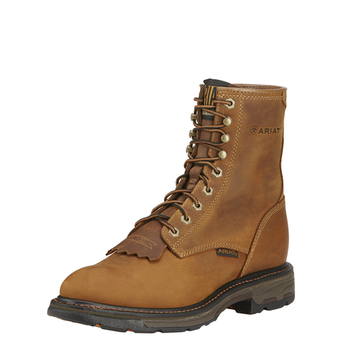 Ariat 10016266 WORKHOG 8" AGED BARK