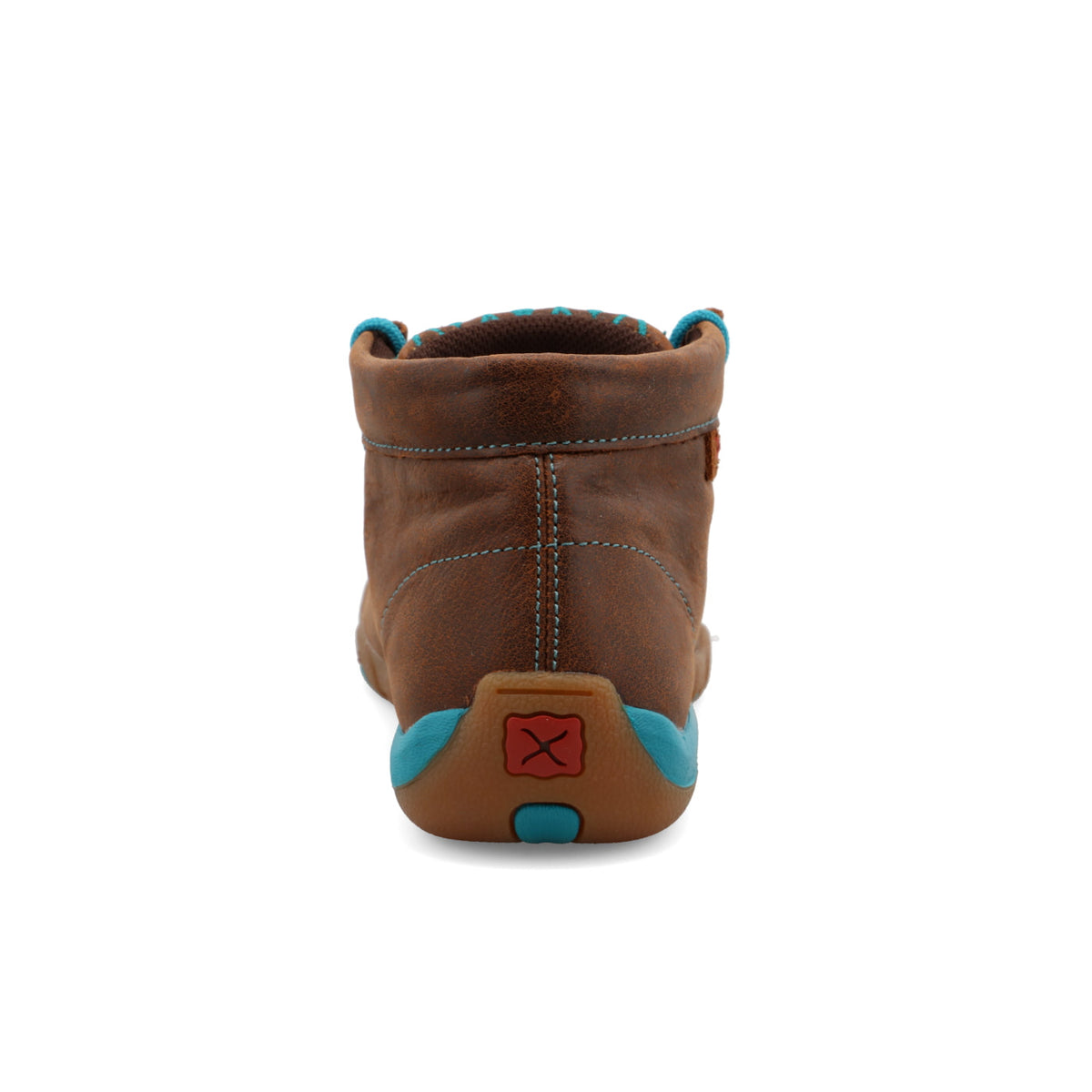 Twisted X WDM0072 Chukka Driving Moc - Brown & Turquoise